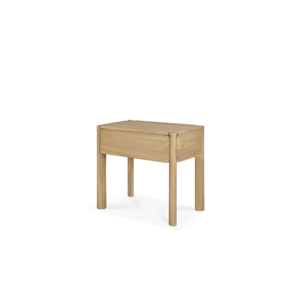 PI Bedside Table - Oak - Bedside Tables Ethnicraft Loom Collection Dubai