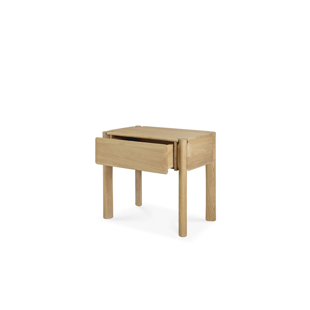 PI Bedside Table - Oak - Bedside Tables Ethnicraft Loom Collection Dubai