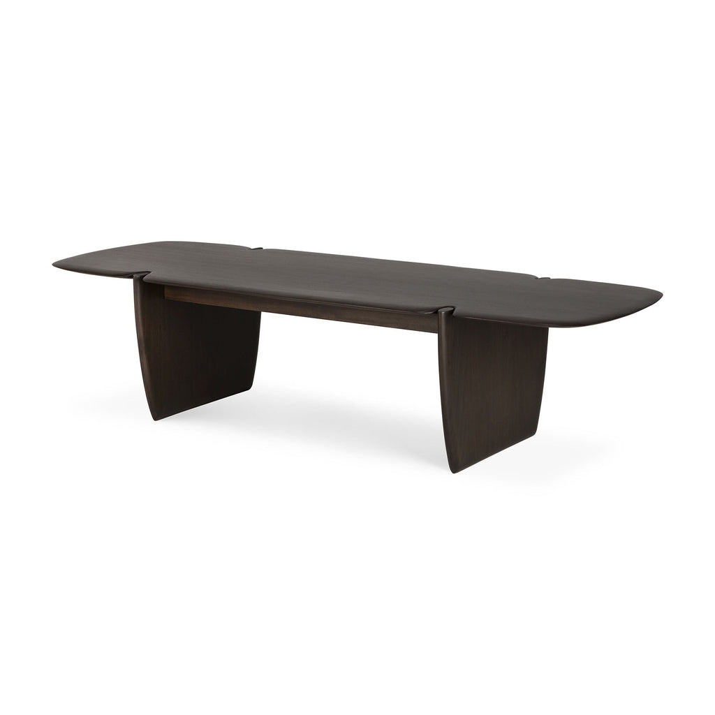 Pi Coffee Table - Varnished Mahogany - Dark Brown - Loom Collection