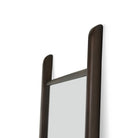 PI floor Mirror - Varnished Mahogany Frame - Dark Brown