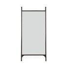 PI floor Mirror - Varnished Mahogany Frame - Dark Brown