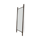 PI floor Mirror - Varnished Mahogany Frame - Dark Brown
