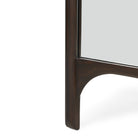 PI floor Mirror - Varnished Mahogany Frame - Dark Brown