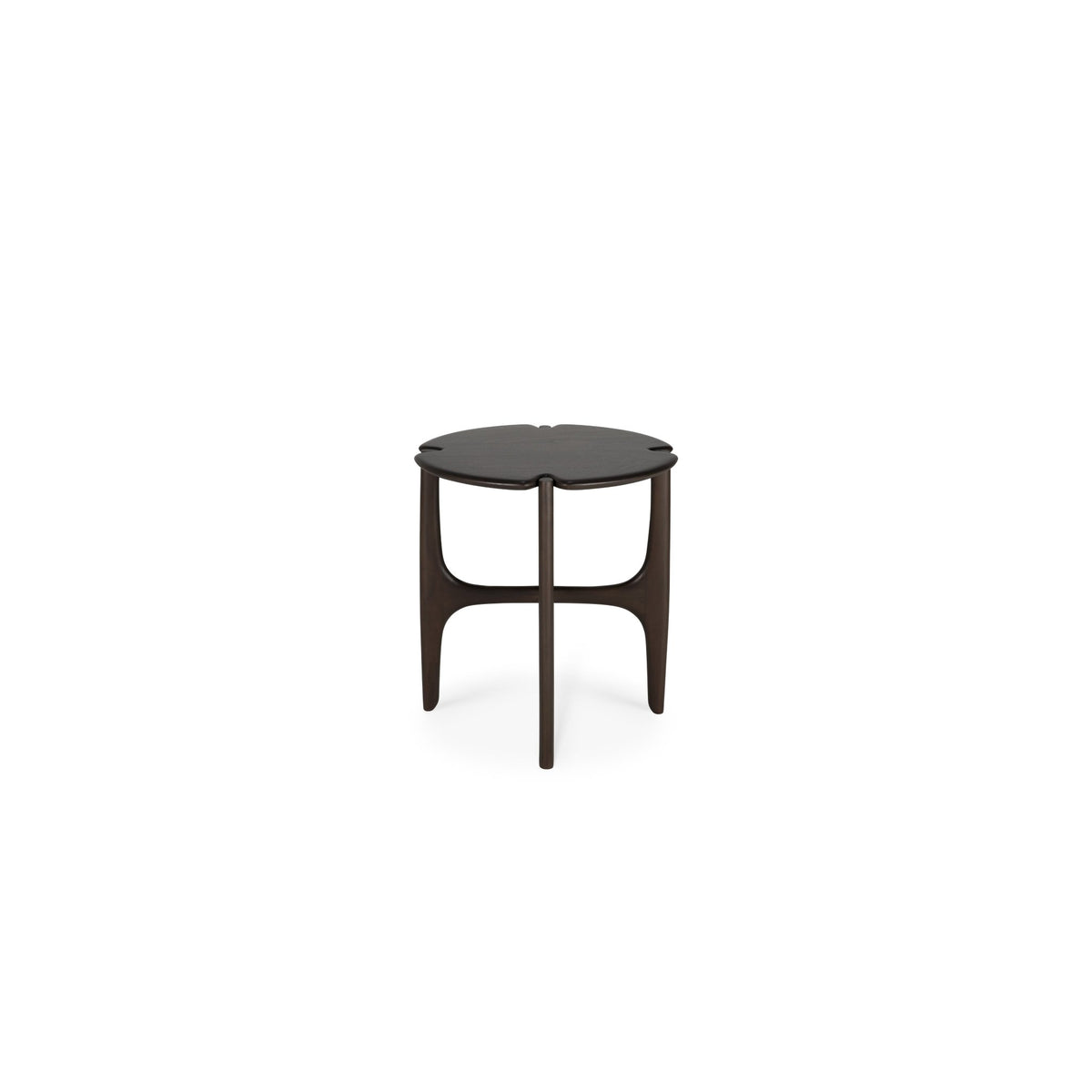 Pi Side Table - Mahogany Dark Brown