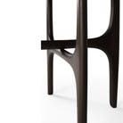 Pi Side Table - Mahogany Dark Brown