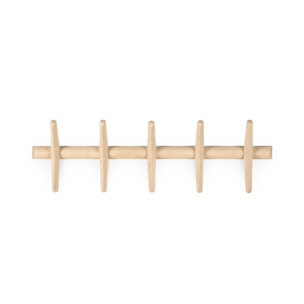 PI Wall Coat Rack - Sycamore - Shelving Ethnicraft Loom Collection Dubai