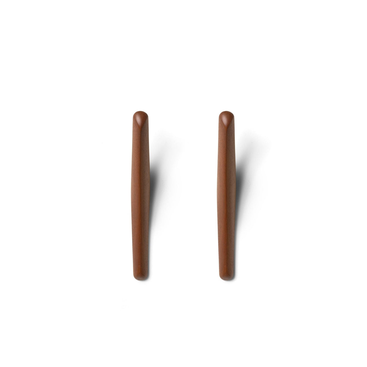 Pi Wall Hanger - Varnished Mahogany - Set Of 2 - Shelving Ethnicraft Loom Collection Dubai
