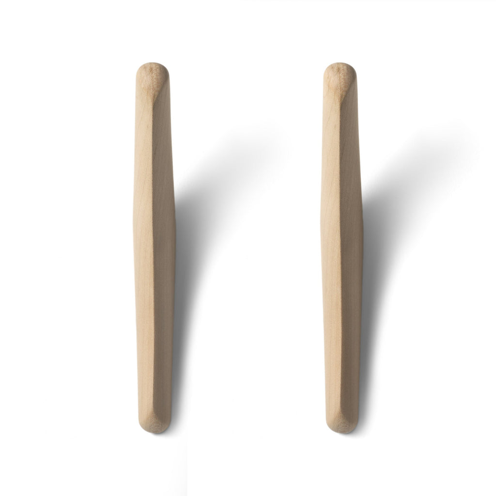 Pi Wall Hanger - Varnished Sycamore - Set Of 2 - Loom Collection