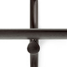 Pi Wall Shelf - Varnished Mahogany - Dark Brown - 1 Shelf - Shelving Ethnicraft Loom Collection Dubai