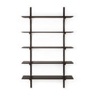 Pi Wall Shelf - Varnished Mahogany - Dark Brown