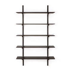 Pi Wall Shelf - Varnished Mahogany - Dark Brown