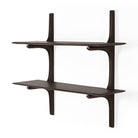 Pi Wall Shelf - Varnished Mahogany - Dark Brown