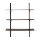 Pi Wall Shelf - Varnished Mahogany - Dark Brown