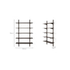 Pi Wall Shelf - Varnished Mahogany - Dark Brown - Shelving Ethnicraft Loom Collection Dubai