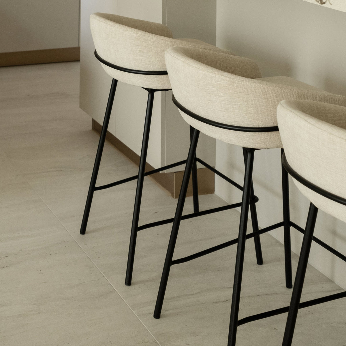 Pia Counter Chair - Sand