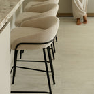 Pia Counter Chair - Sand