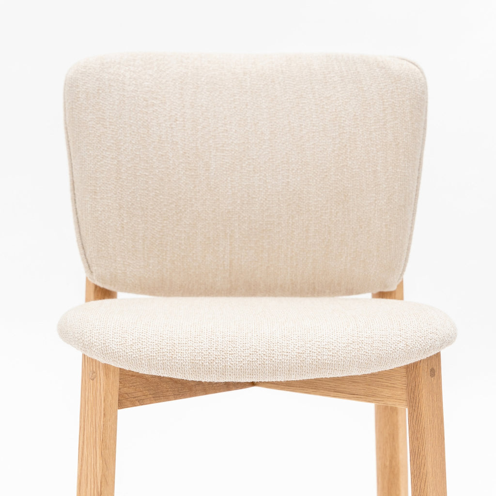 Pinta Chair - Light Oak & Vanilla - Loom Collection