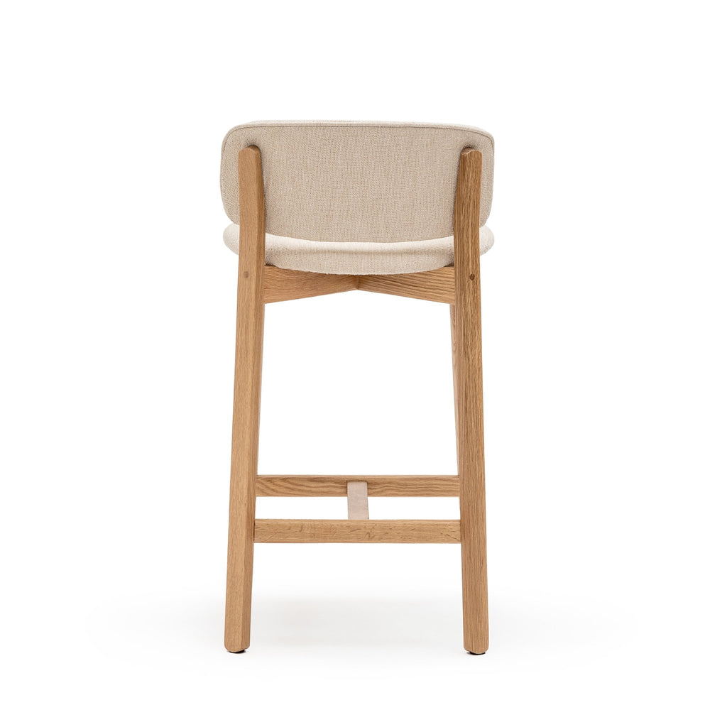 Pinta Counter Chair - Light Oak & Vanilla - Loom Collection