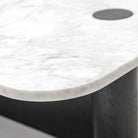 Pivot Coffee Table - Black Oak & Marble - Coffee Tables Natadora Loom Collection Dubai