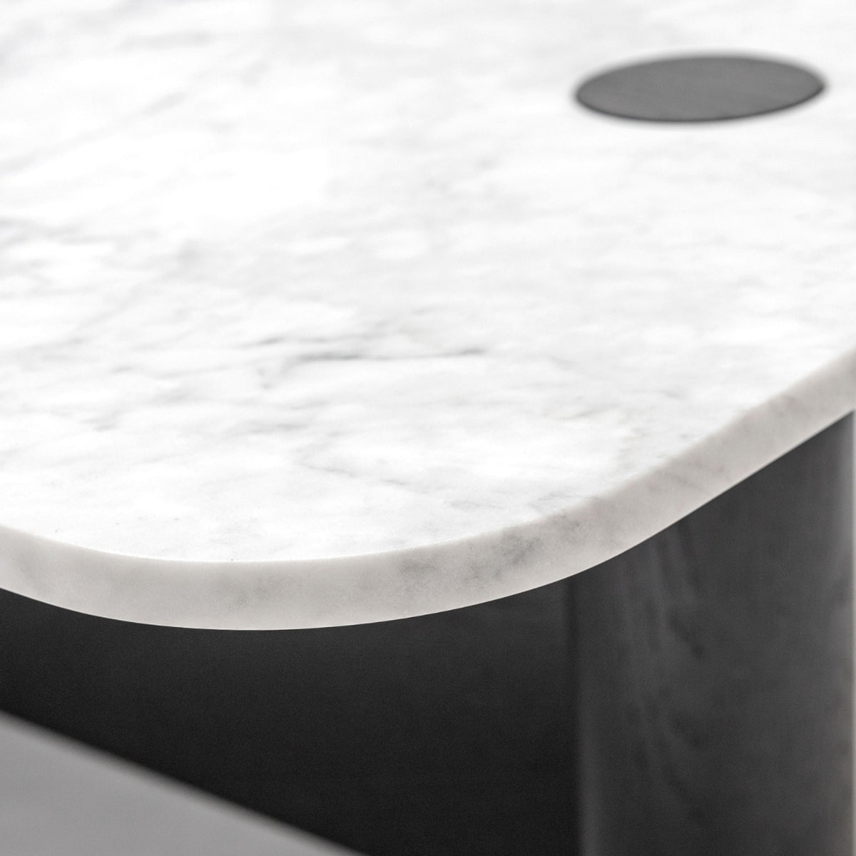 Pivot Coffee Table - Black Oak & Marble - Coffee Tables Natadora Loom Collection Dubai