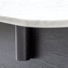 Pivot Coffee Table - Black Oak & Marble - Coffee Tables Natadora Loom Collection Dubai