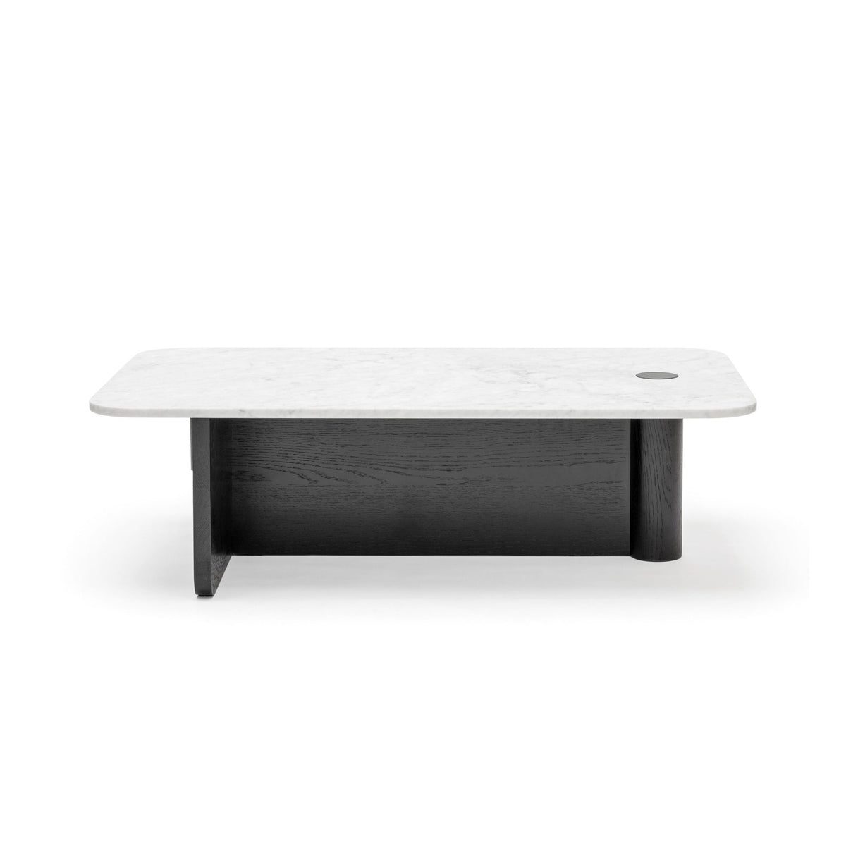 Pivot Coffee Table - Black Oak & Marble - Coffee Tables Natadora Loom Collection Dubai