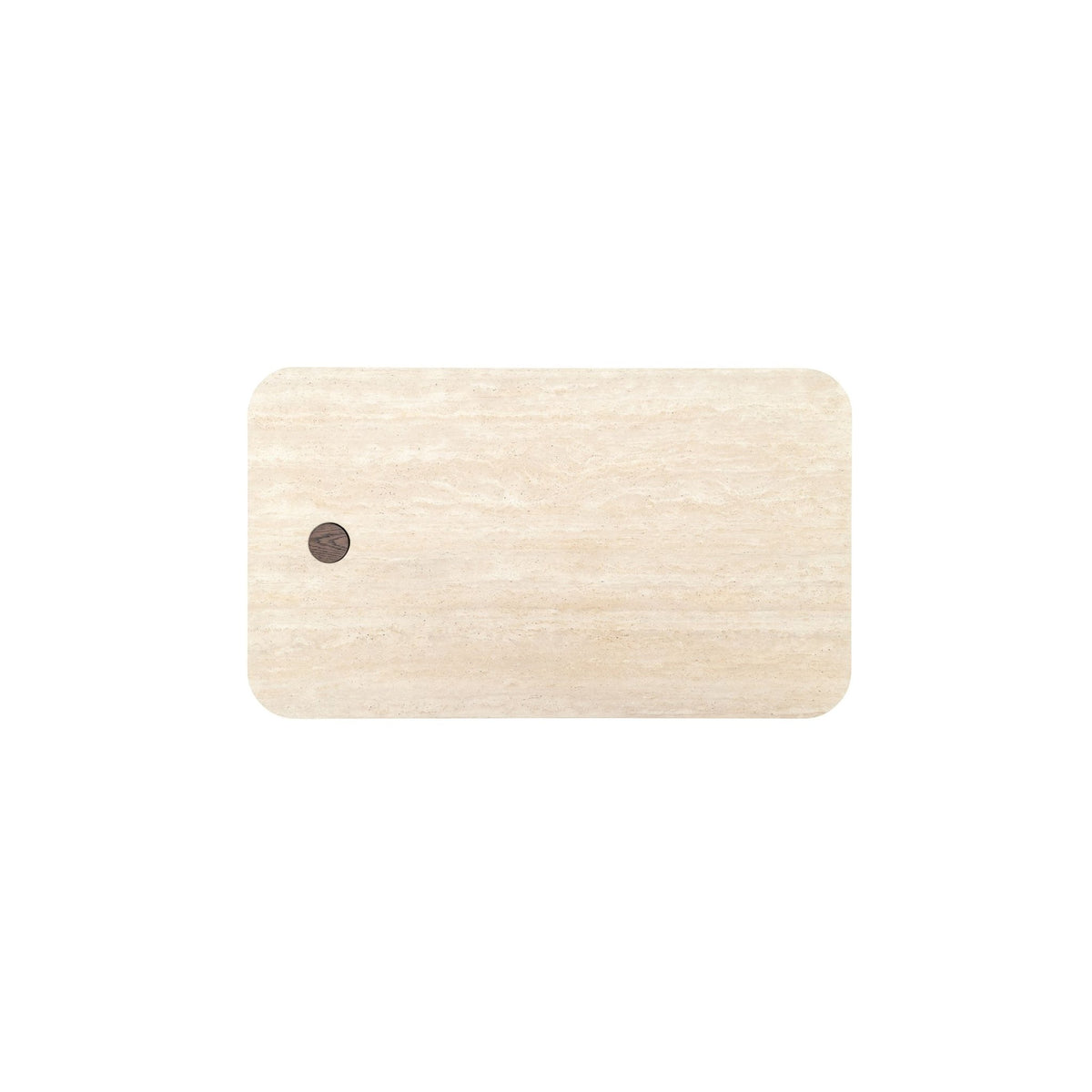 Pivot Coffee Table - Espresso Oak & Travertine - Coffee Tables Natadora Loom Collection Dubai