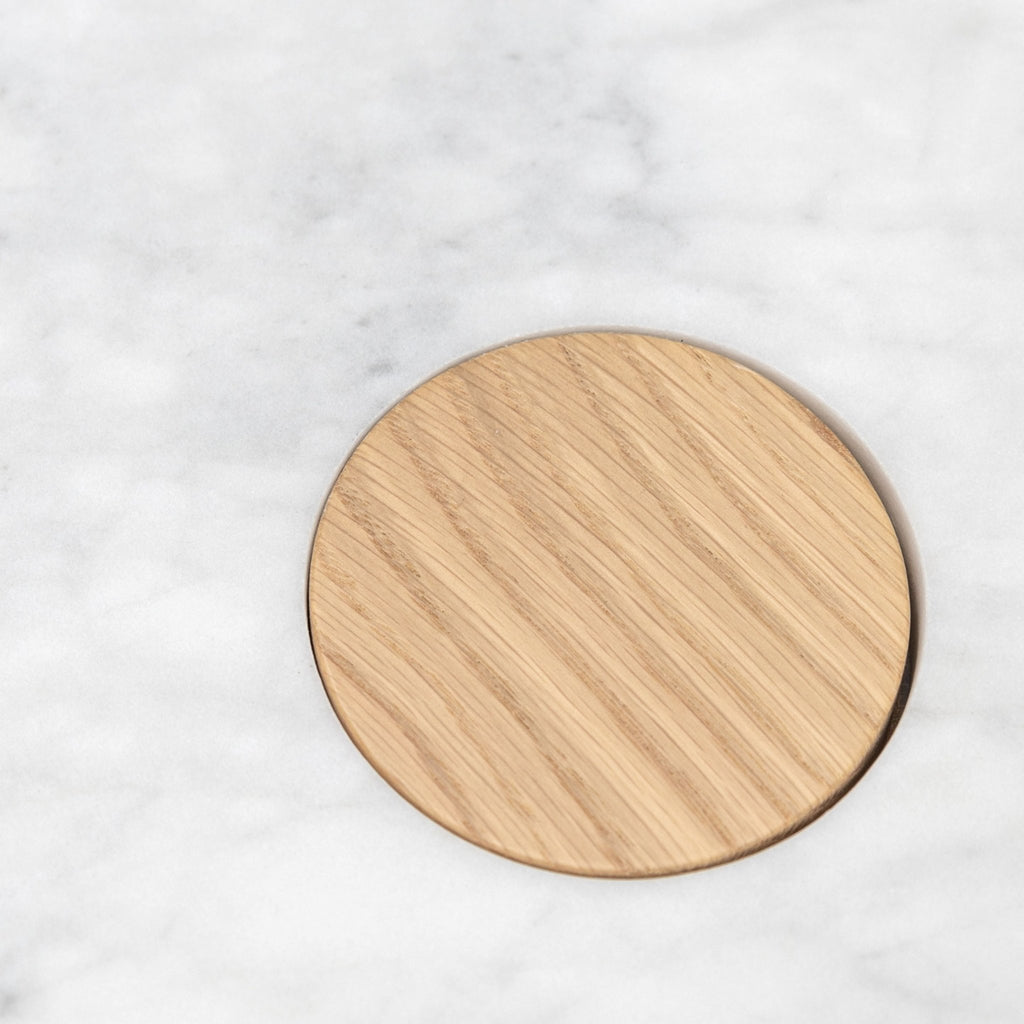 Pivot Coffee Table - Light Oak & Marble - Coffee Tables Natadora Loom Collection Dubai