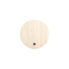 Pivot Round Coffee Table - Espresso Oak & Travertine - Coffee Tables Natadora Loom Collection Dubai