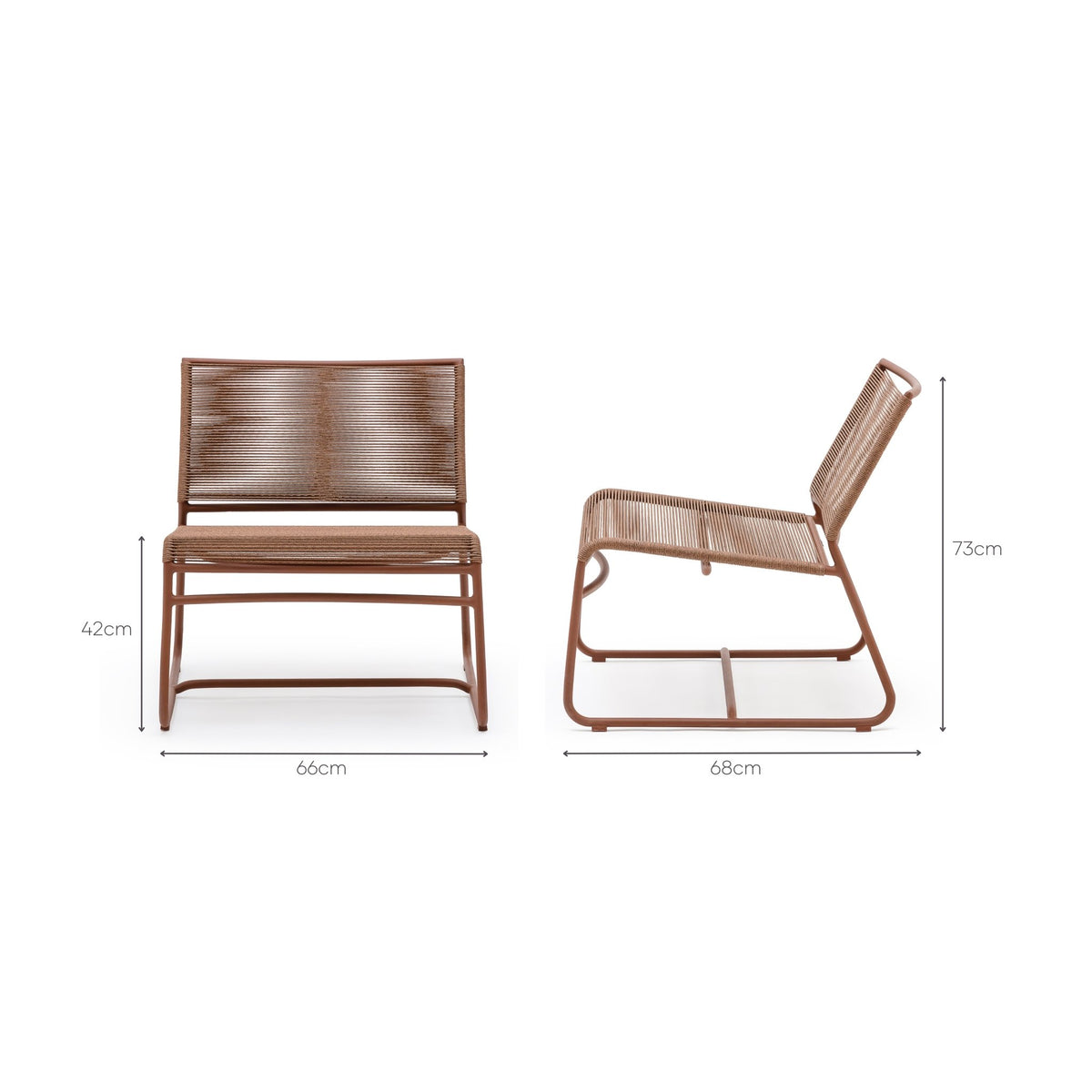 Play Lounge Chair - Brique