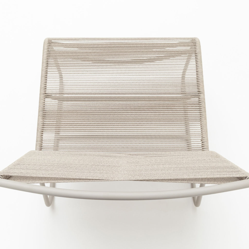 Play Lounge Chair - Greige - Outdoor Occasional Chairs Loom Collection Loom Collection Dubai