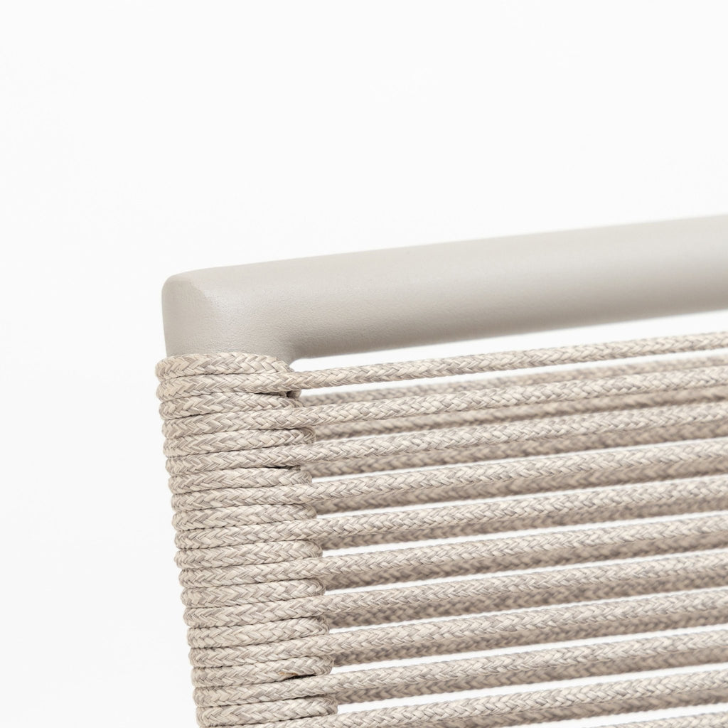 Play Lounge Chair - Greige - Outdoor Occasional Chairs Loom Collection Loom Collection Dubai