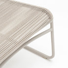 Play Lounge Chair - Greige - Outdoor Occasional Chairs Loom Collection Loom Collection Dubai