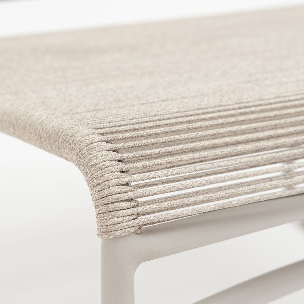 Play Lounge Chair - Greige - Outdoor Occasional Chairs Loom Collection Loom Collection Dubai