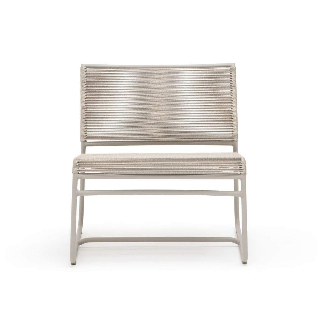 Play Lounge Chair - Greige - Outdoor Occasional Chairs Loom Collection Loom Collection Dubai