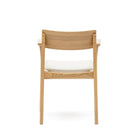 Poise Armchair - Light Oak & Oatmeal