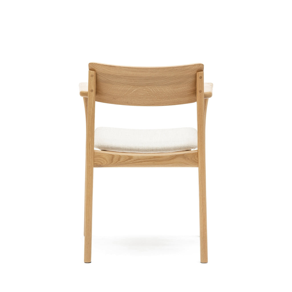 Poise Armchair - Light Oak & Oatmeal - Loom Collection