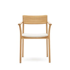 Poise Armchair - Light Oak & Oatmeal