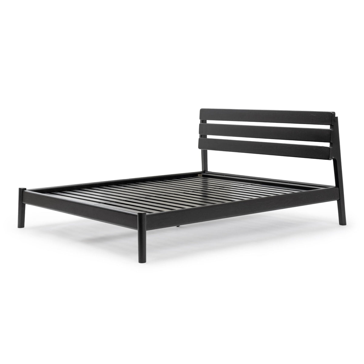 Poise Bed - Black Oak - Beds Tolv Loom Collection Dubai