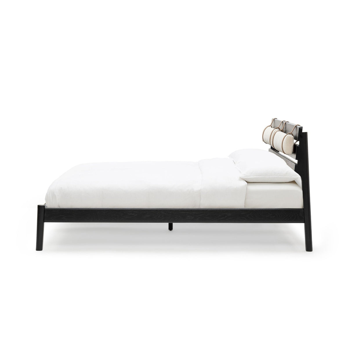 Poise Bed - Black Oak - Beds Tolv Loom Collection Dubai