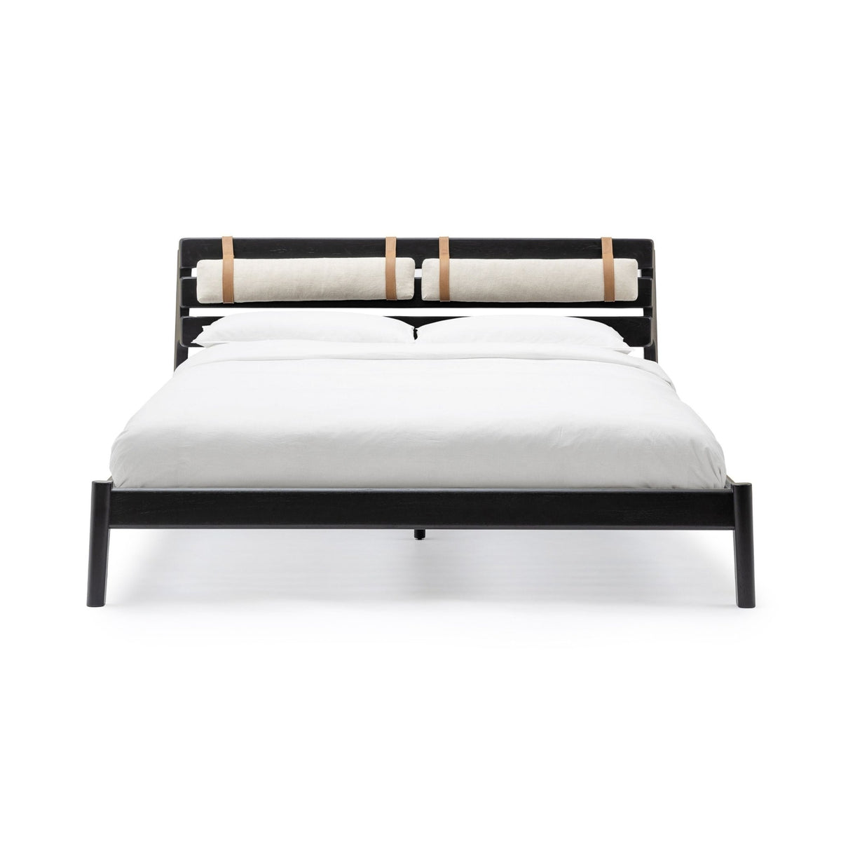 Poise Bed - Black Oak - Beds Tolv Loom Collection Dubai