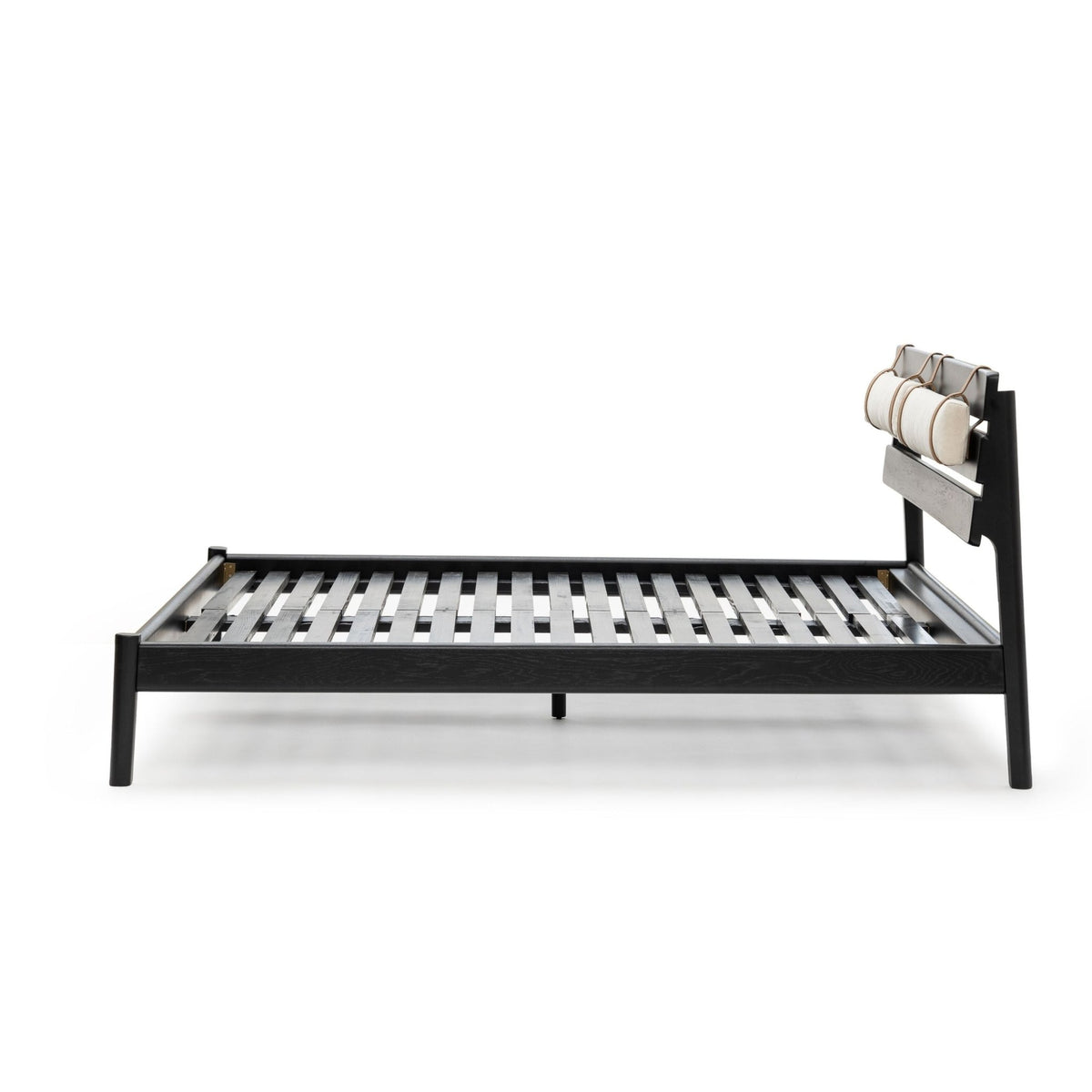 Poise Bed - Black Oak - Beds Tolv Loom Collection Dubai