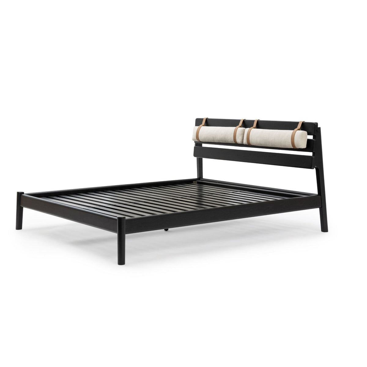 Poise Bed - Black Oak - Beds Tolv Loom Collection Dubai