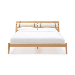 Poise Bed - Light Oak - Beds Tolv Loom Collection Dubai
