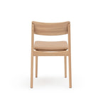 Poise Chair - Blonde Oak & Pecan Leather - Tolv Loom Collection Dubai