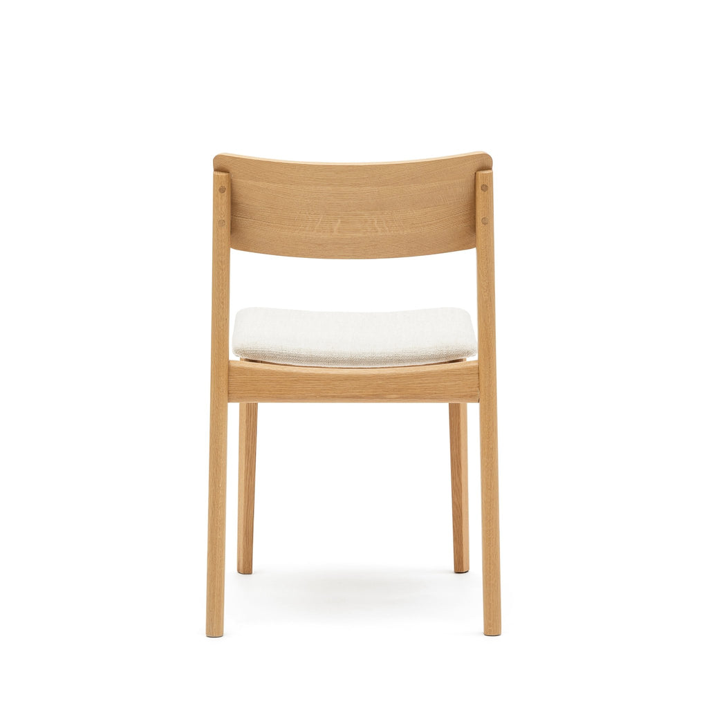 Poise Chair - Light Oak & Oatmeal - Loom Collection