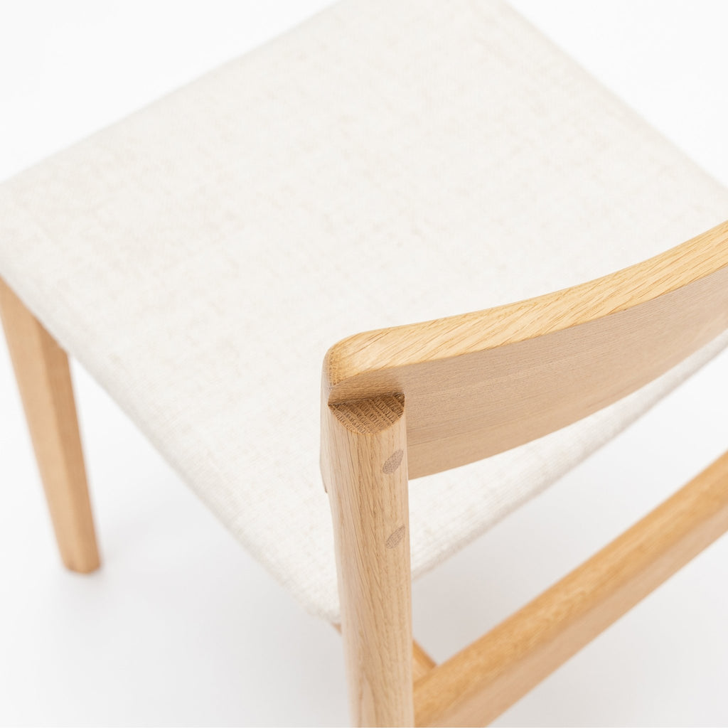 Poise Chair - Light Oak & Oatmeal - Loom Collection