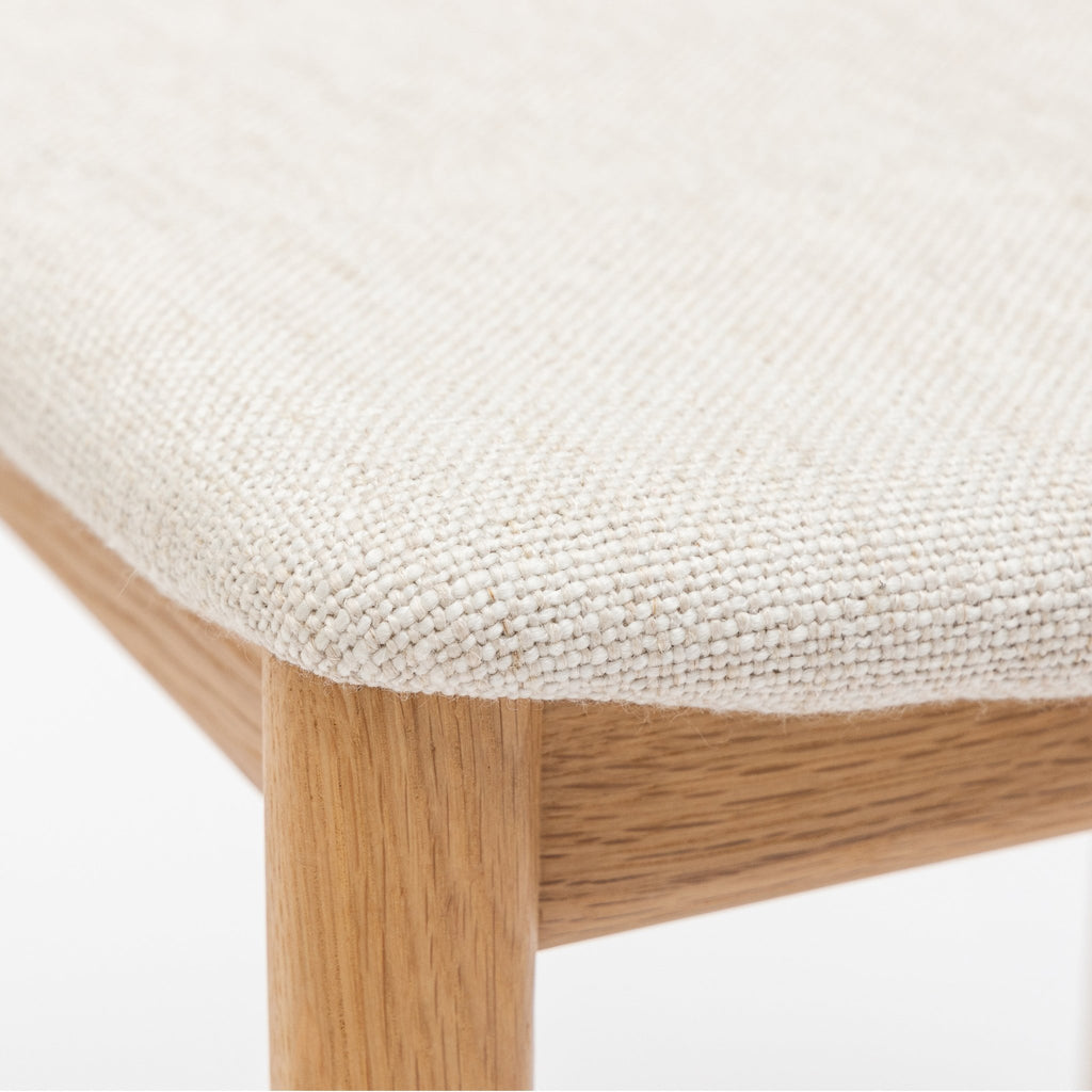 Poise Chair - Light Oak & Oatmeal - Loom Collection