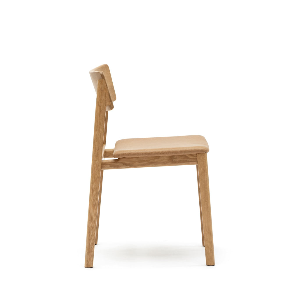 Poise Chair - Pecan Leather - Loom Collection