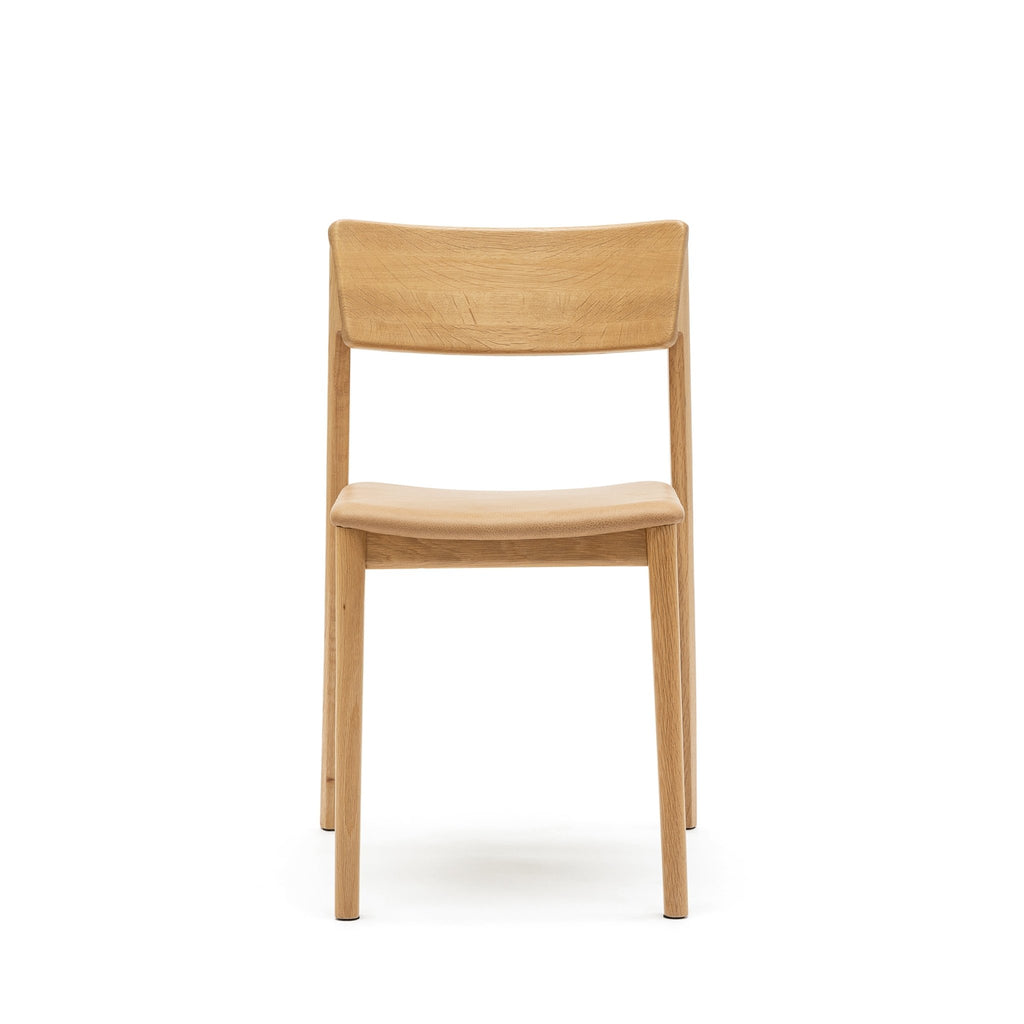 Poise Chair - Pecan Leather - Loom Collection